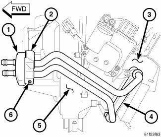 09 dodge journey heater core removal