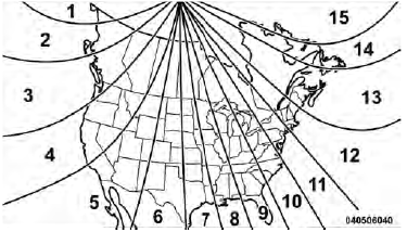 Compass Variance Map