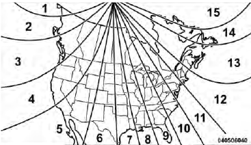 Compass Variance Map